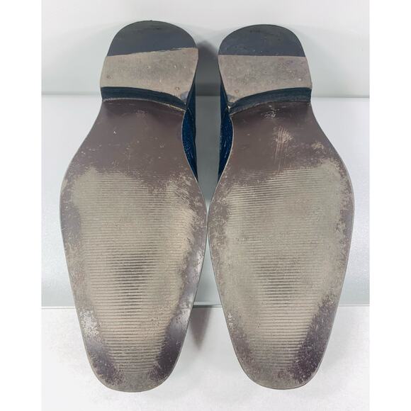 Giorgio Brutini - Men’s Blue Oxford Genuine Leather Shoes size 12 - SHARP!! - Picture 8 of 9